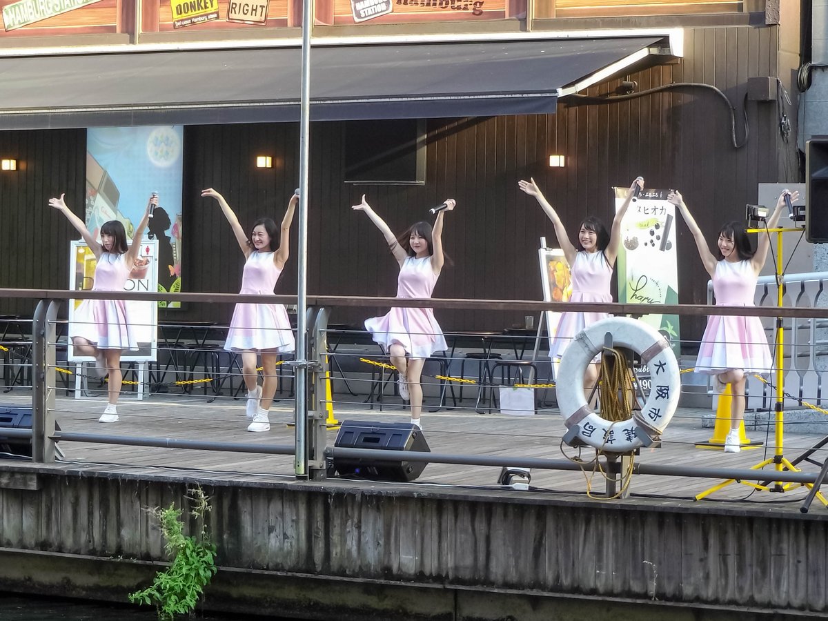 todabin's tweet photo. 2019年7月29日 アイドルLIVE in とんぼりリバーウォーク 第2部より スリジエ月組(1/2) #スリジエ #スリジエ月組 #とんぼりリバーウォーク #Motorola #motoz2play #motomods #ハッセルブラッド #Hasselblad #TrueZoom #HB4116 #Adobe #photoshop #lightroom https://t.co/5vRMUSPSWI