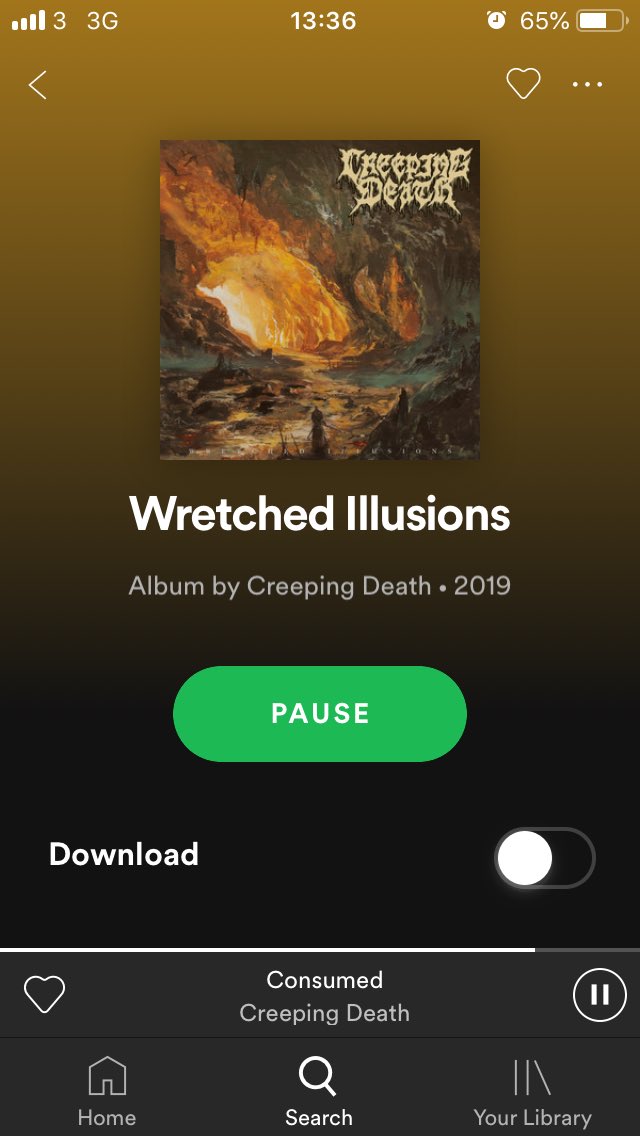EightBitDeath's tweet photo. New @CreepingDeathtx album is bitchiiiiin !!! 🤘🏻 https://t.co/gRGXwgcX8i