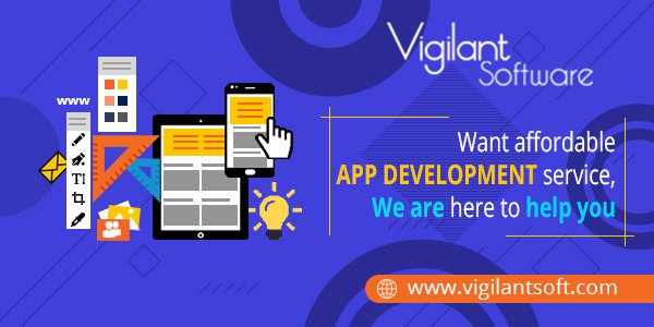 vigilantsoft's tweet photo. #MobileAppDevelopment development improves #efficiency of your #business and offers #highscalability so that your business can #expand at large extent. If you want to build your own mobile app for your business, visit at https://t.co/hf0AaEtpTE https://t.co/4PyAXUumRQ