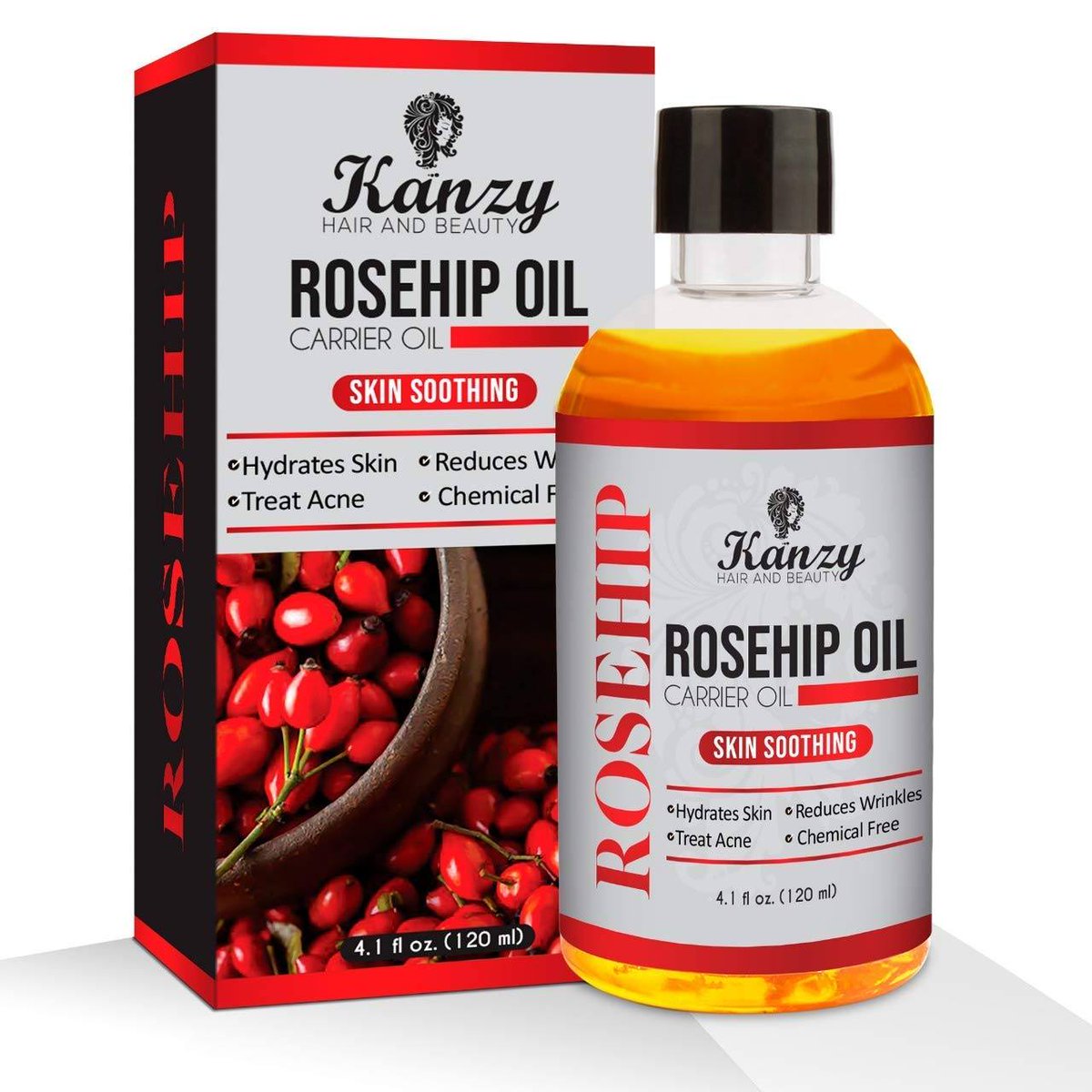 kanzyltd's tweet photo. KANZY Pure Rosehip Oil 120ML.

For details Please DM Us or Visit https://t.co/sAAo5arHNe https://t.co/DD64iXvWE5