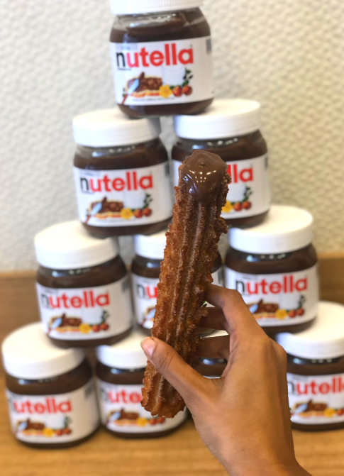 ToroChurro's tweet photo. Fridays need to brought in with a cheerful spirit. And so, we go straight for our
#JumboChurros. Double tap if you are excited for the weekend.

#ToroChurro #JumboChurro #Nutella https://t.co/Lxm2BpRofm