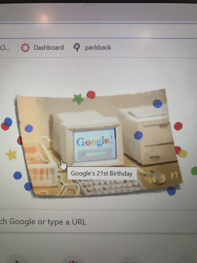 Dear <a href="/google/">Google</a>, happy birthday! You’ve been there on my darkest days and my most glorious moments. All the late nights and early mornings, you have never left my side. So here’s to you google, to being the best friend any student could ask for. I love you google.
