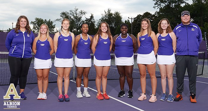 gobrits's tweet photo. 🏡 @albiontennis 🆚 @AlmaScots today. The action begins with the men's match at 3:15. The start of the women's match is approximately set for 6:30. https://t.co/iUlZDvAfAX