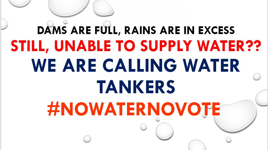 LiveAbHinjawadi's tweet photo. #NoWaterNoVote #LiveableHinjawadi https://t.co/Jcr0orXq7L