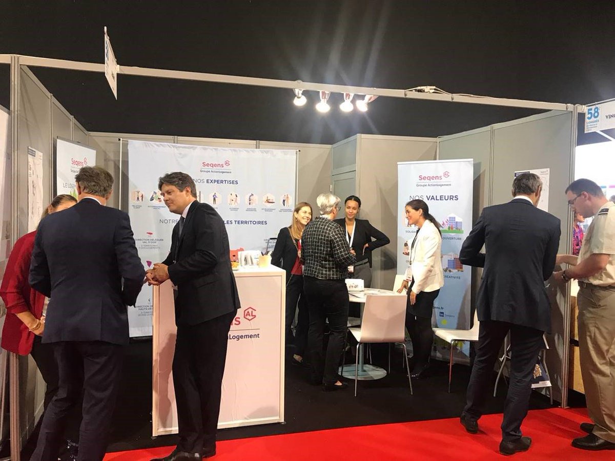 📢En direct du Congrès des Maires et des Présidents d’EPCI 77 🙂 Nos équipes vous attendent sur le stand #Seqens F20 ! #UM77