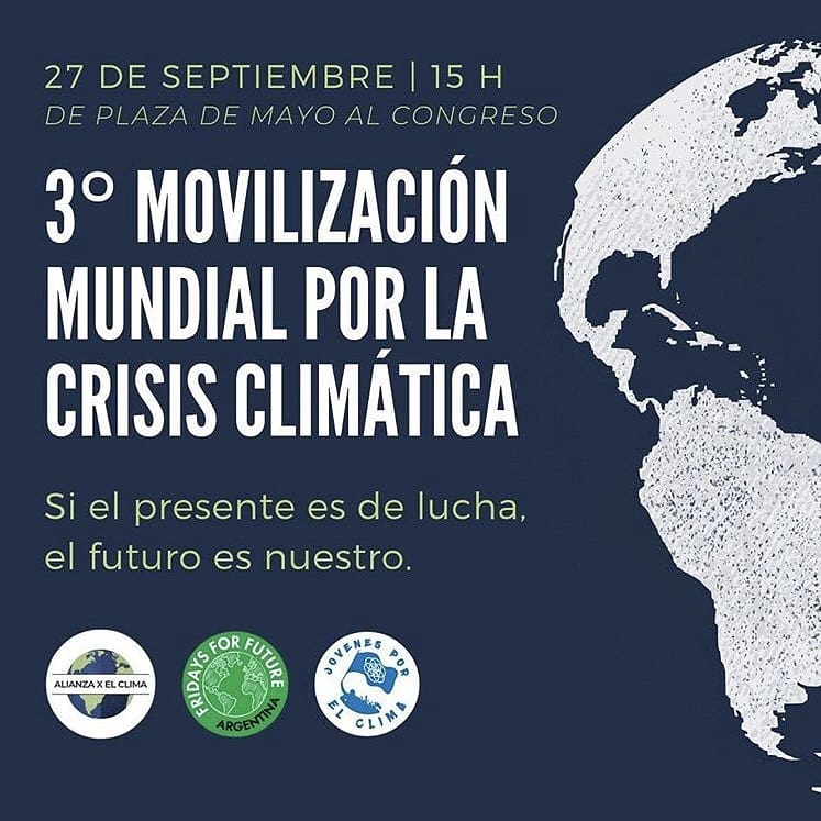 SomosLosVerdes's tweet photo. HOY 15 hs| MOVILIZACION MUNDIAL POR LA CRISIS CLIMATICA .
Hoy nos sumamos al #CimateStrike en Argentina. En CABA el acto central es frente al Congreso pero habrá movilizaciones en muchas otras ciudades. Ahí estaremos. 🌎💪
#FridaysForFuture
#HuelgaMundialPorElClima https://t.co/hPdOd8G46s