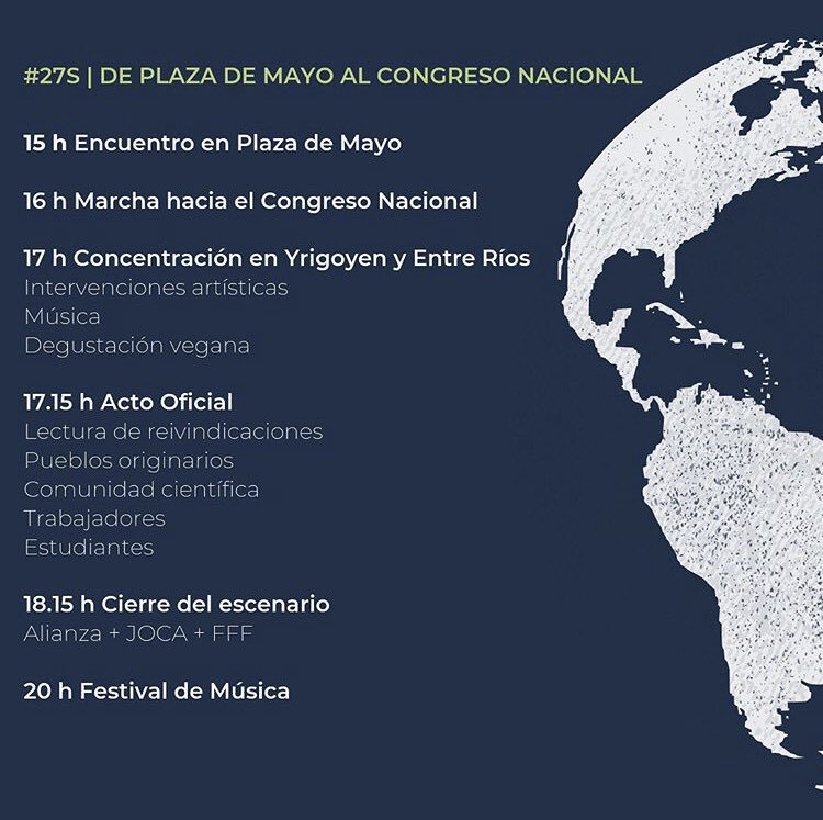 SomosLosVerdes's tweet photo. HOY 15 hs| MOVILIZACION MUNDIAL POR LA CRISIS CLIMATICA .
Hoy nos sumamos al #CimateStrike en Argentina. En CABA el acto central es frente al Congreso pero habrá movilizaciones en muchas otras ciudades. Ahí estaremos. 🌎💪
#FridaysForFuture
#HuelgaMundialPorElClima https://t.co/hPdOd8G46s