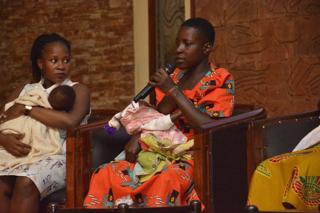 DorahNellyK's tweet photo. Speaking of reality of the burden of SRHR vacuum , Ms Phiona Namugaya, who appeared in the #MatureBefore18 documentary on @nbstv shared her story of early  pregnancy, school dropout,  child birth, homelessness and poverty!  #UnProtectedAndUnSafe
#AbortionIsHealthCare https://t.co/EU6pdg8oYy