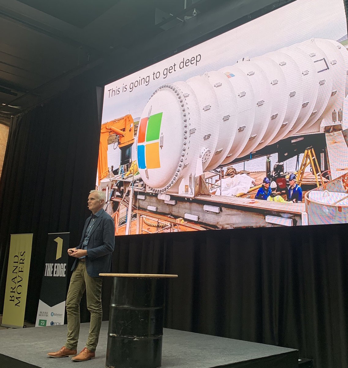 Fair warning from Richard Potter, Microsoft UK - speaking about AI at #edge19