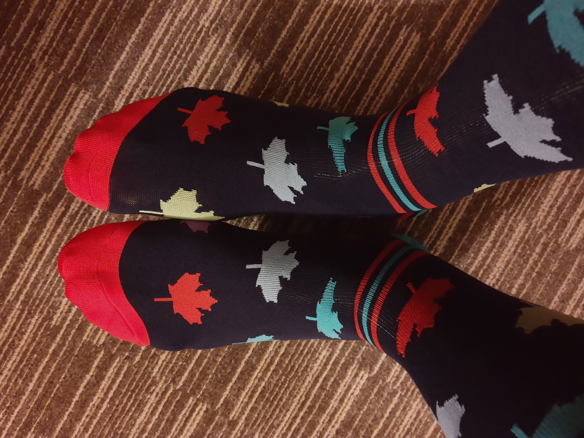 jamestoml1's tweet photo. @SaqDr @ICREConf @JenaHall1 @lizzyelsey @Caitweets @drjfrank @OrthopodReg @AtkinsonAdelle Went none ugly today and tried #Canadasocks for a day https://t.co/tth4JMoYSs