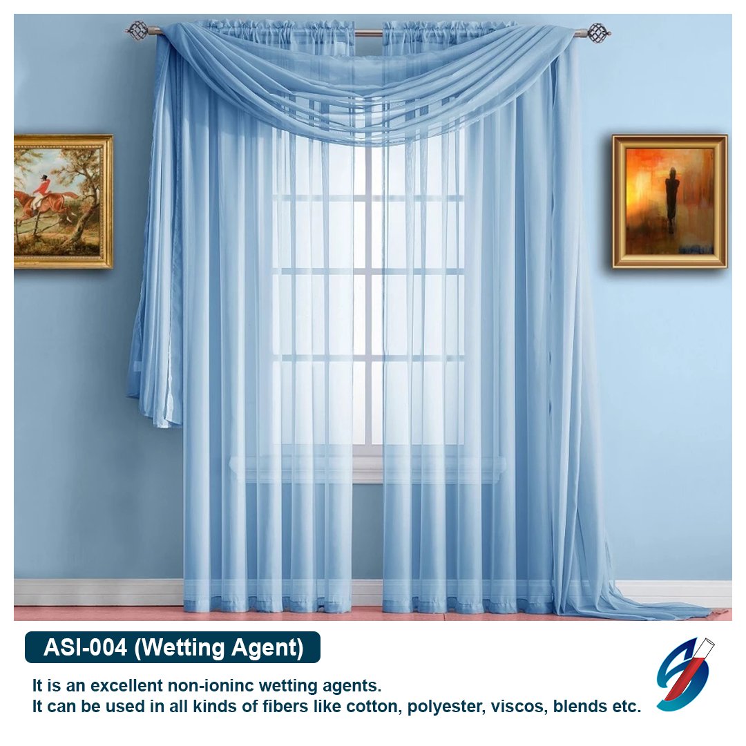 auxi_s's tweet image. ASI-004 has fast wetting properties combined with low foam, low dynamic surface tension and excellent detergency.
#wettingagent #detergent #nonionic #anionic #surfactant #deforming #watersaving #timesaving #improves  #continues #machine #textile #textileauxiliaries #factory