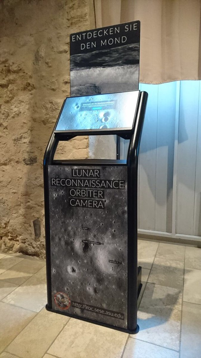 canis_lupus_76's tweet photo. Sehenswerte Ausstellung im #RiesKraterMuseum in #Nördlingen Echter #Mondstein von #Apollo16Mission und Sonderausstellung Apollo 👍🛰🌍🌖 @DLR_next @ESA_History @DLR_de https://t.co/eIFA5zXIBi