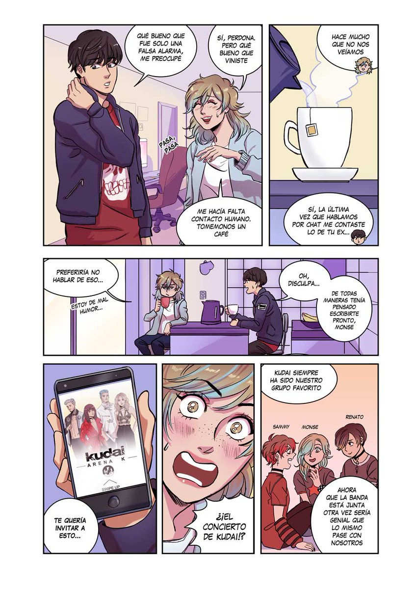 torredebabel's tweet photo. ❤️ Algunas páginas del cómic de Kudai, ¡¡¡vayan a leerlo si aún no lo han hecho!!! https://t.co/CKQ5SUaYiY

Y díganme cuál final les gustó más ❤️ https://t.co/vCAePTWbcm