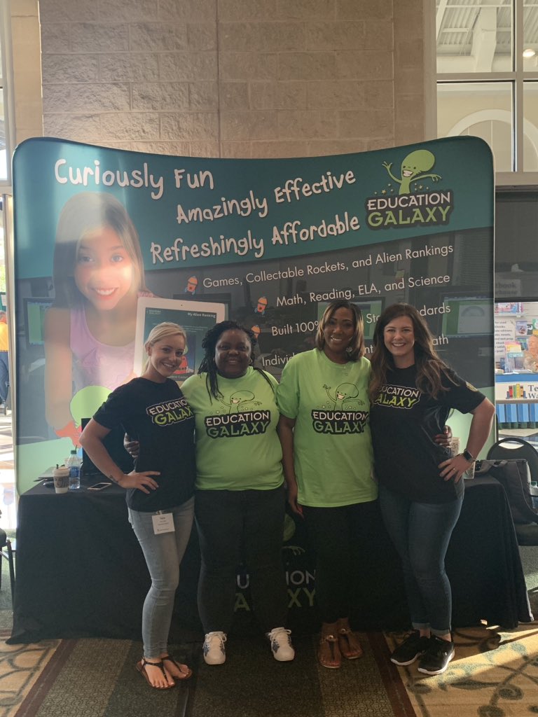 EducationGalaxy's tweet image. Had a great time at #gacis2019 and made lots of new friends! @derkins2000M @Tip_iteachsci14  if u haven’t already come by &amp;amp; see us! &amp;amp; enter to win!!! #GAEd @GACIS1971 @georgiadeptofed @GaDOEScience @GaDOEELA @GaDOEMath @GaDOEsped @GASocialStudies @EdGalSara