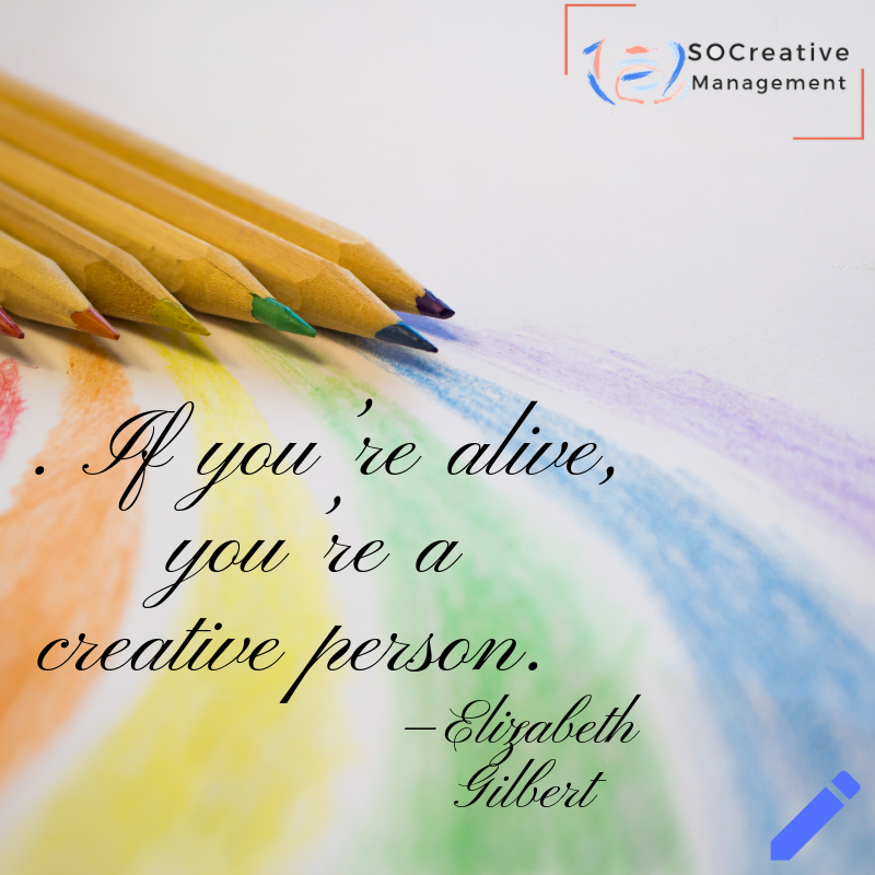 If you have an idea,you are already creative,and sometimes this is all you need to know.
#SCM #SOCreativemanagement #socialmediaagency #socialmediamanager #marketingstradegy #onlinepresence #getcreative