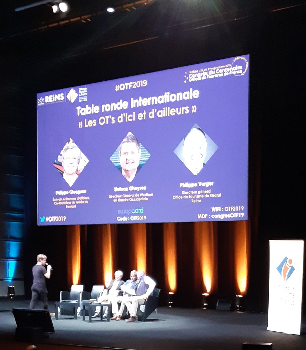 eBaiCharles's tweet photo. #LATE ? Nouvel acronyme entendu lors du Congrès national #OTF19 de #Reims > Un #officedetourisme se doit de proposer des #experiences:
Locales
Authentiques
Trusty (dignes de confiance)
Environnementales
Et bénéficier, peut-être, d'un mini effet #GretaThunberg https://t.co/VEPRqM3BZu