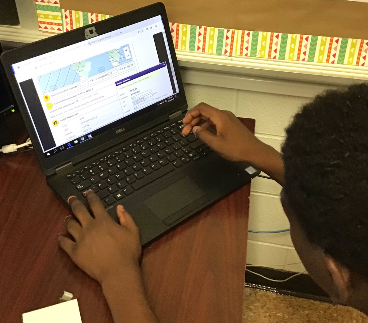 slpasbury's tweet photo. DMLK MS Ss joined Mission 67 and requested images of Earth taken from a camera on the @Space_Station @EarthKAM_Live @Asbury_ParkSD @APSuperGray @MrGrassoAP #iAPSD #NASA https://t.co/ieVm2N22T4