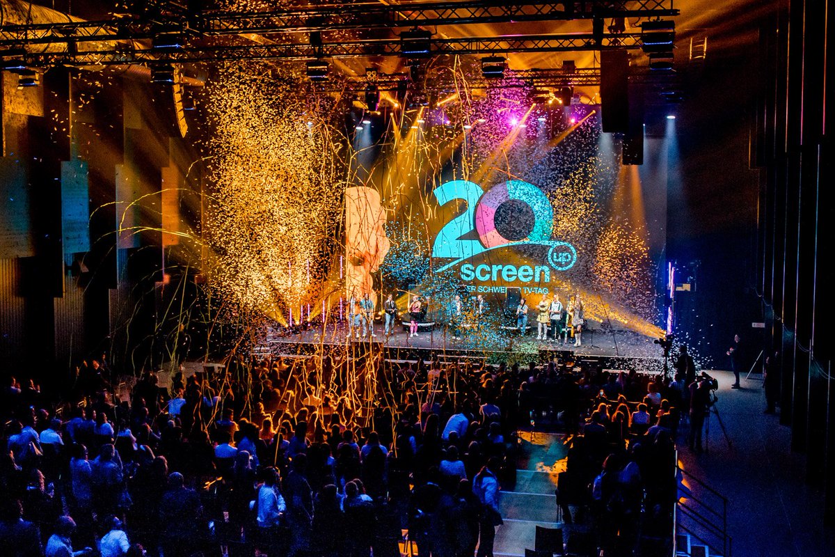 screenupevent's tweet photo. Tolle Screenings und eine rauschende Party – das war die Jubiläumsausgabe der screen-up! 🎉🎈 Schön, dass Sie dabei waren! Lassen Sie den Abend noch einmal Revue passieren in unserer Fotogalerie auf https://t.co/OusSDjmGaz.

@admeira_ch @GoldbachGroup #screenup #jubiläum https://t.co/iKnobTo6EA