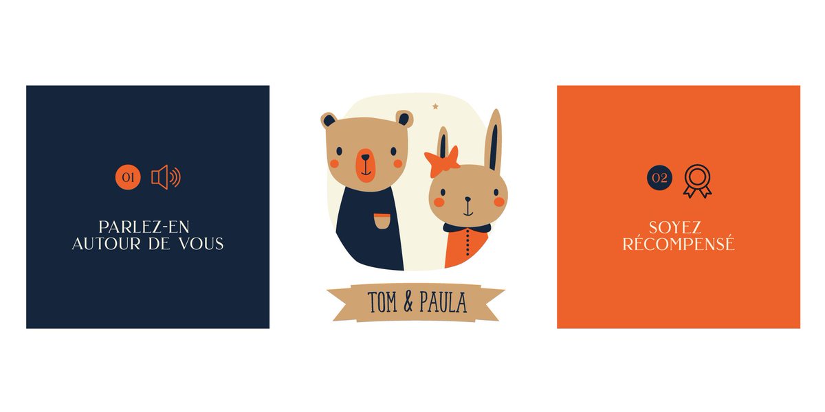 AitanaDesign's tweet photo. Tu veux être content comme Tom &amp; Paula ? 😊
Découvre la dernière nouveauté d'Aïtana Design !
https://t.co/YnWJpsmTQk🔥

#artdirection #graphicdesign #uxuidesign #scenography #illustration #marketing #photography #branding https://t.co/6MfmREXXUu