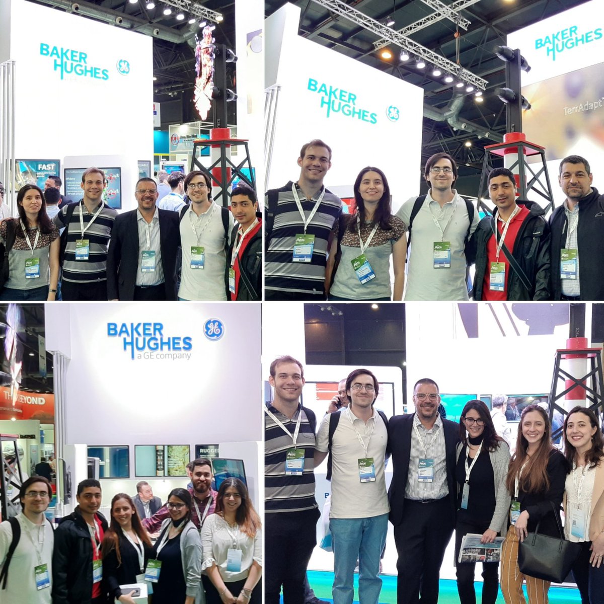 Ale_R_Salgado's tweet photo. #PPS BA team attending the #AOG2019. @BHGECO booth rocked it! Thanks @IAPG_Info #BHGEatAOG https://t.co/4NalN5C8jc