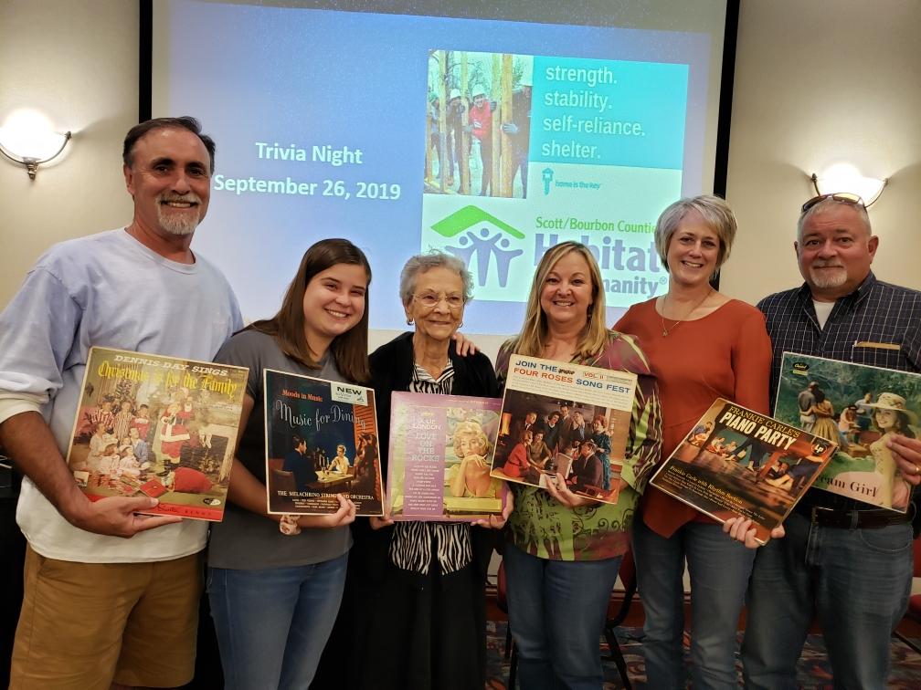 TriviaFunKY's tweet photo. Congratulations to Table 10, winners of @ScottHabitat's Trivia Night last night with a score of 78 out of 100. Almost $6,000 was raised to go toward housing for working poor in Scott County. https://t.co/2Mac0SKIGR