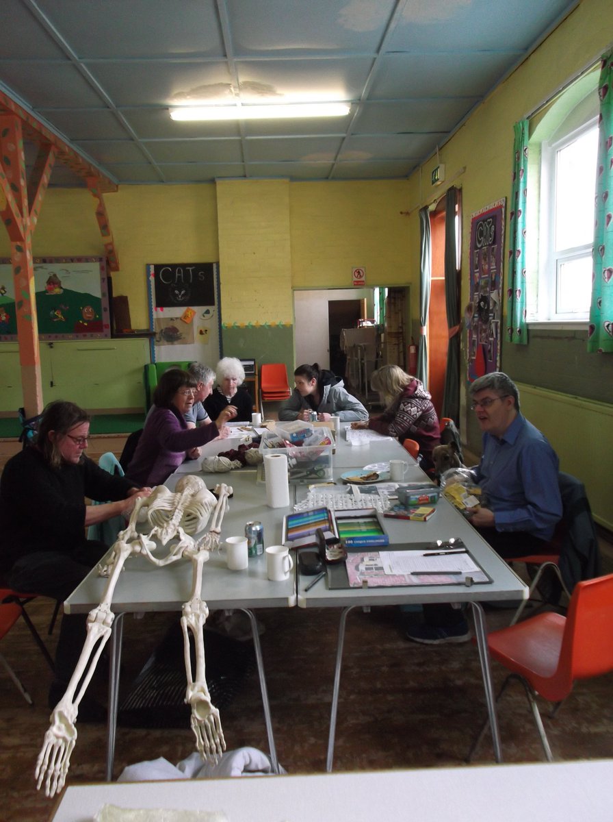 Some of the guys at our Arts &amp; Crafts workshops on Mondays