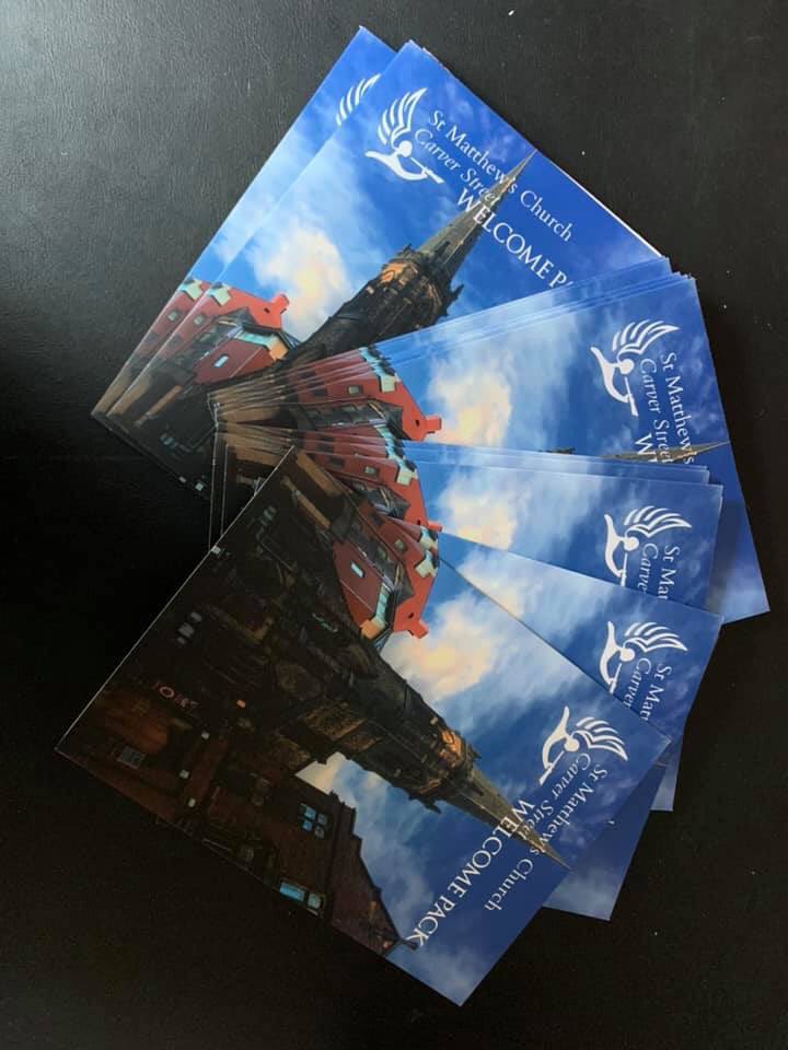carver_street's tweet photo. Not only have we revamped our leaflets recently, we now have a brand new welcome pack for new people.

A great way to start the new academic term!

Thank you to those who helped to put them together 😊 @DioceseofSheff @sheffielduni @sheffhallamuni @Sheffieldis @sheffcitycentre https://t.co/9tMZpf1r0V