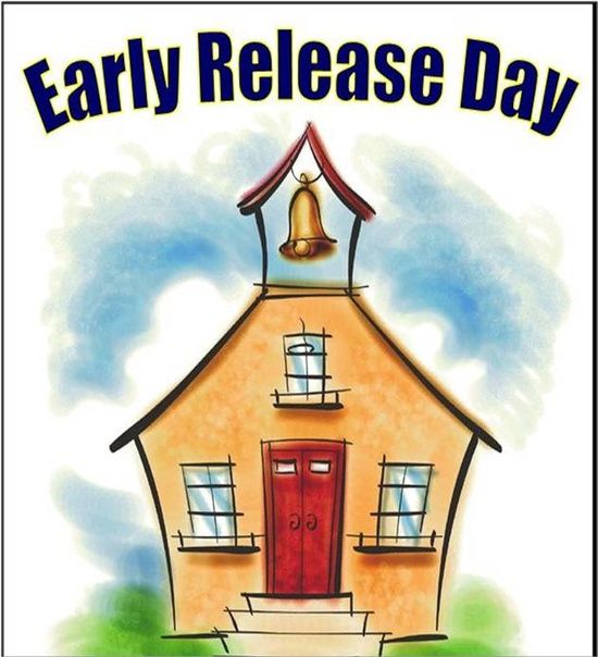 WWCSD's tweet image. October 1, 2019, Early Release Day. 
All K-12 students will be released one hour early. 
Early Release Times buff.ly/2NmHt2b