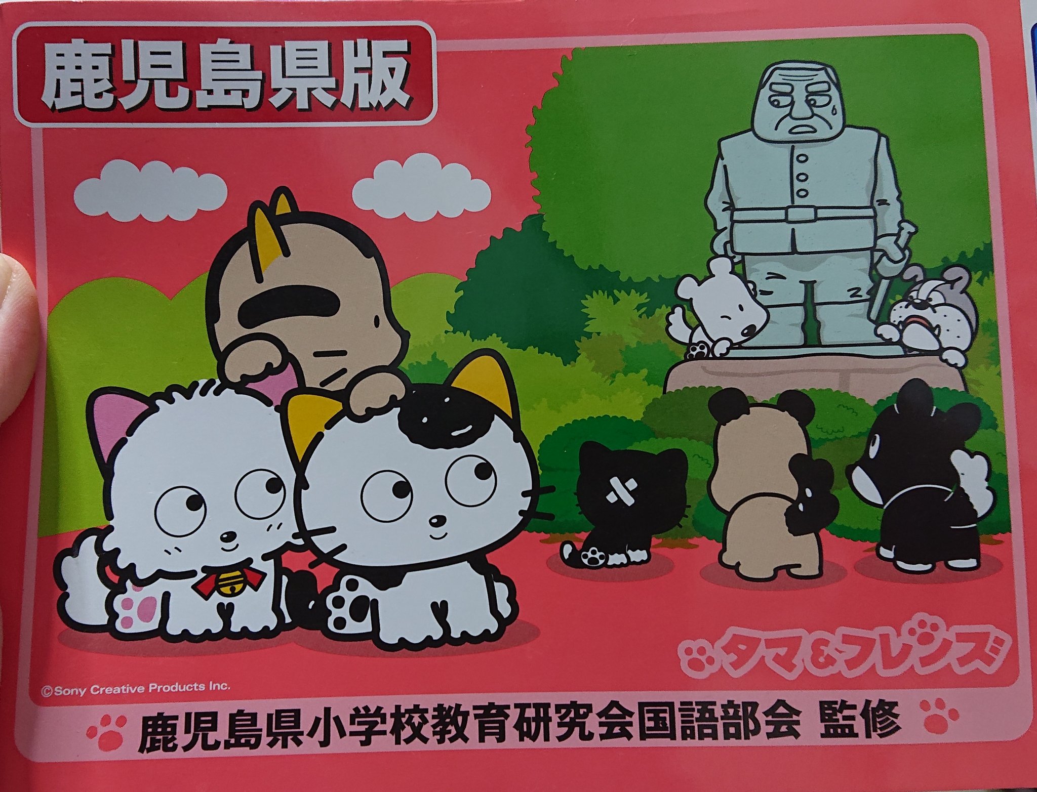 Michru まじねこ 鹿児島県の小学生の漢字ドリル 表紙は西郷隆盛 タマフレンズ 他県版も見てみたい 小学生漢字ドリル T Co Lpykpkykpn Twitter