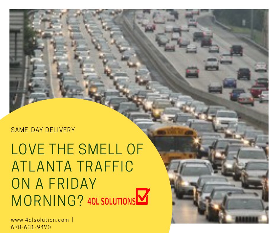 If you want to enjoy your #Friday,  contact us today for your document or package #delivery needs!🚚📦📃
👩‍💻4qlsolution.com 
☎️678-631-9470
#atlanta #samedaydelivery #supplychain #logistics #georgia #warehouse #expedite #midtownatlanta 
#courierservice #delivery #hotshot