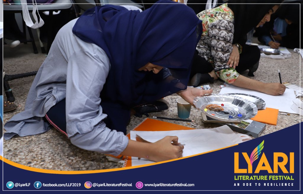 LyariLF's tweet photo. Art is Therapy! Art is Expression! Art is Fun!

The workshop aim is to explore in more depth the expression of your feelings and emotions through creating different forms of art.

#LLFKhi2019 #LyariLiteratureFestival #ChaloChaloLyariChalo #Parindey https://t.co/c11cJMsXZK