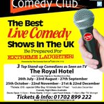 Photo by The Comedy Club (@ComedyClubUK)