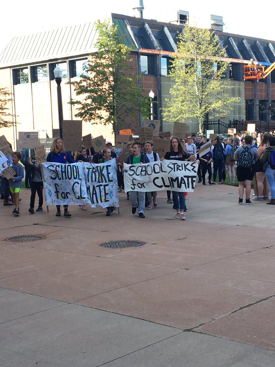 #ClimateStrike events underway in Sackville