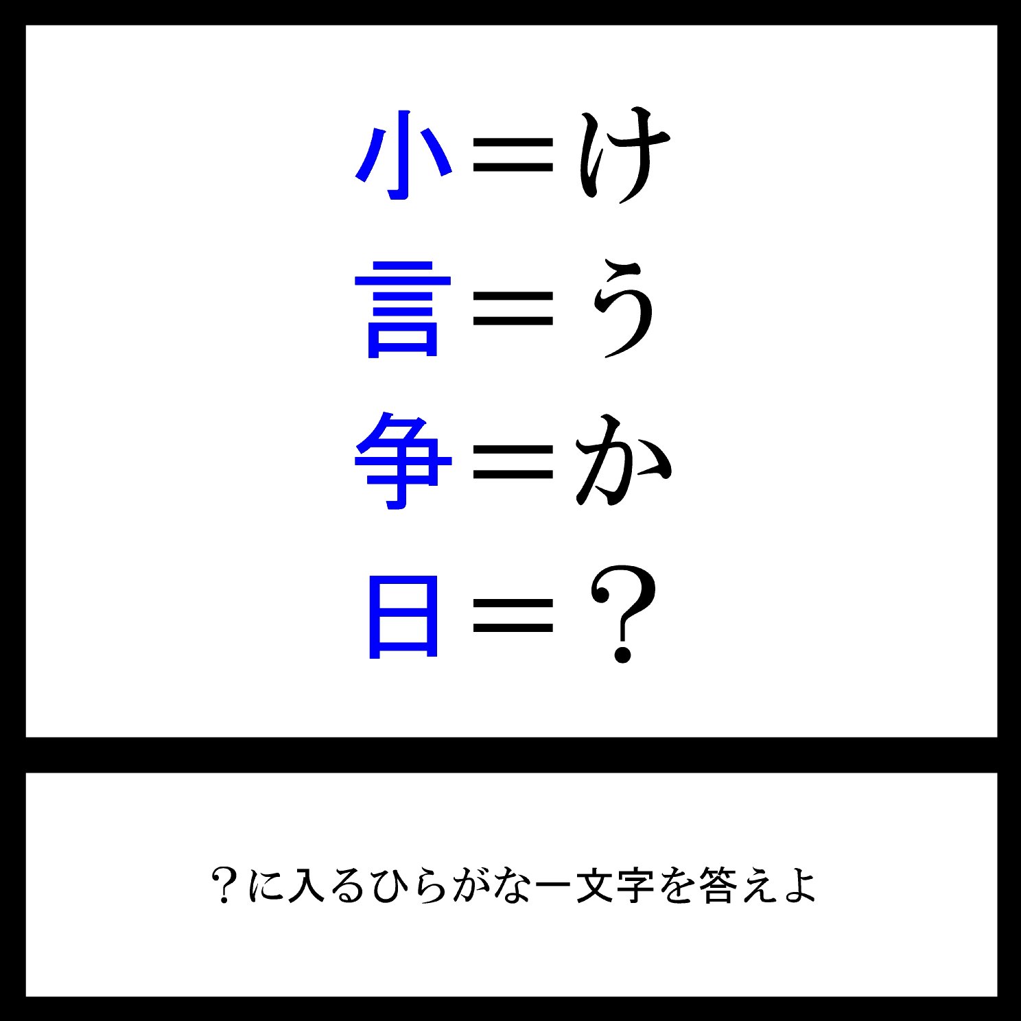 三日月ネコ 今日の宿題問題 に入るひらがな一文字ってなんだろね 三日月ネコ謎 謎解き わかった人はｒｔ T Co 6g9xcdrjw6 Twitter