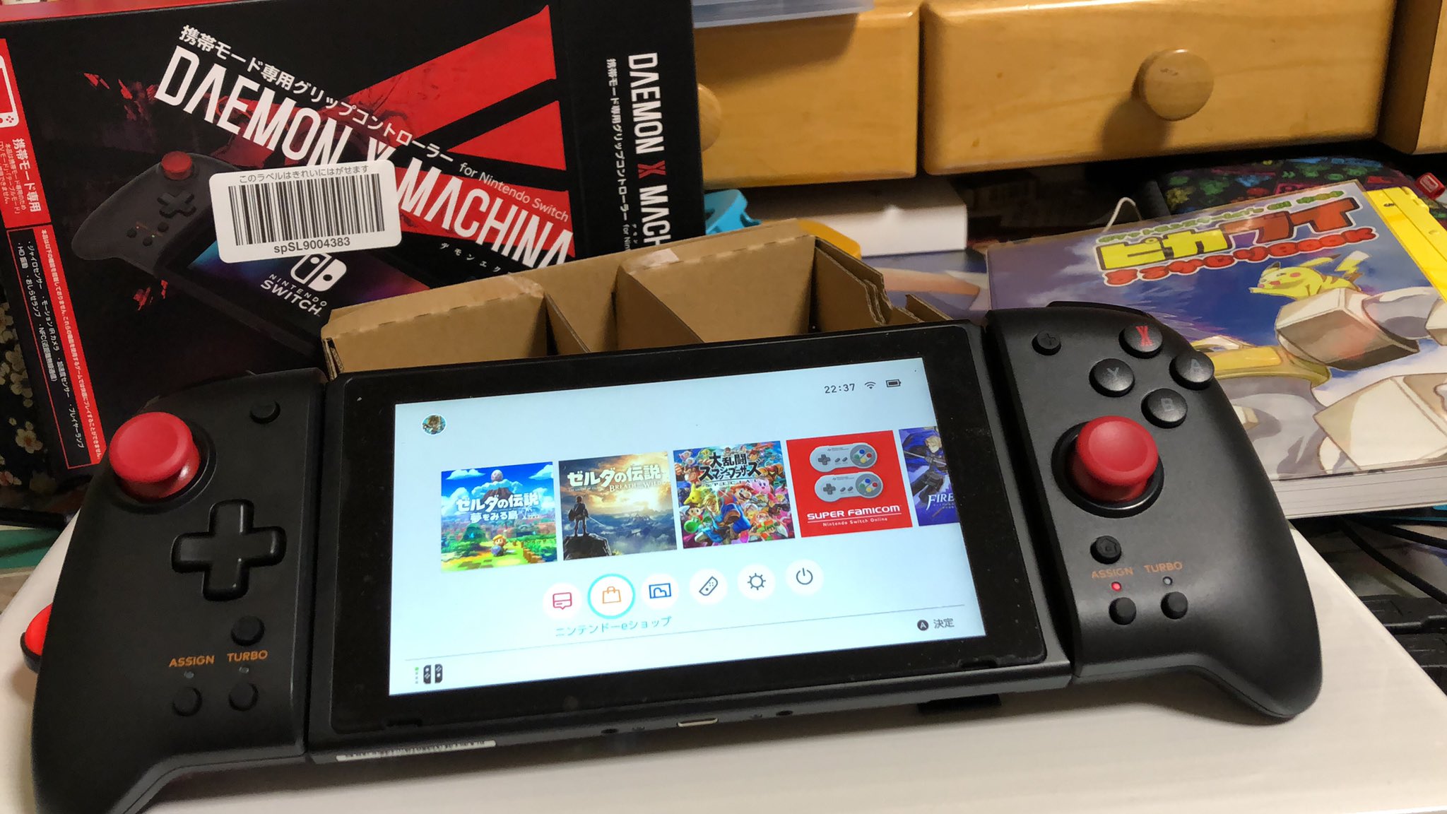 ゴールド 通信ケーブル倶楽部 Switch連射コントローラ届いた ピカブイまるかじりbook推奨連射コントローラ T Co Jnebwng1g1 Twitter