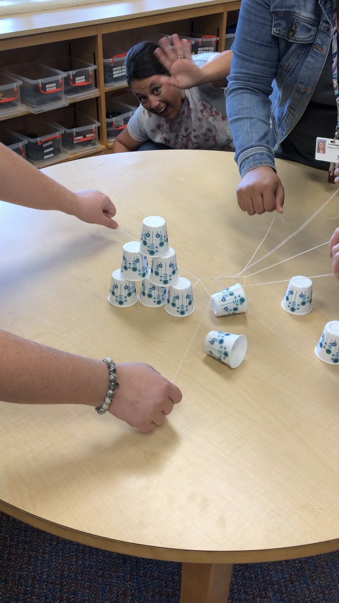 MrsGordon_WHES's tweet photo. @BeersBears4ever @VEndaya_WHES @MsDressler_WHES and Mrs. Leonardo rocked out building a pyramid. Oh Hi Mrs. Dolan!!! #whescollab https://t.co/45YbnMSoub