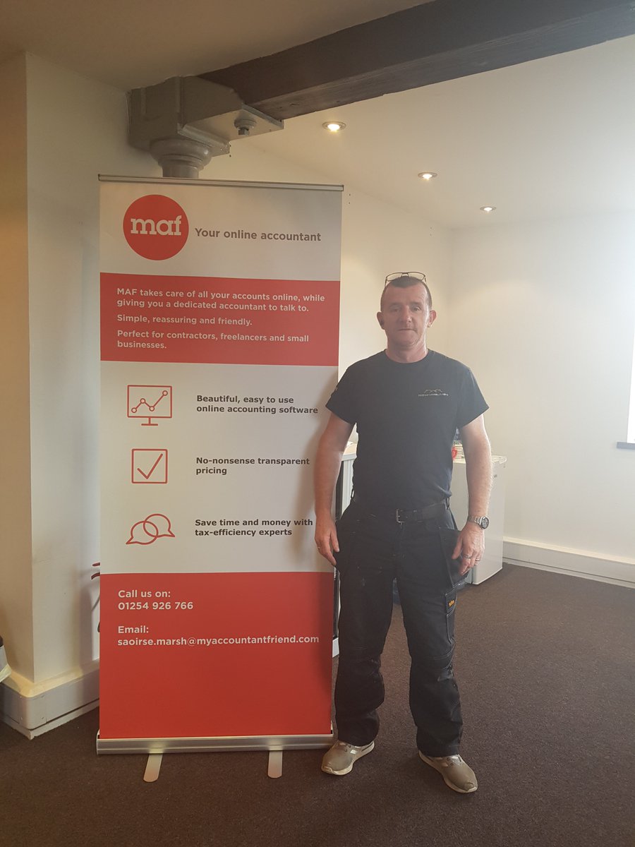 AccountantWest's tweet photo. Just had the pleasure of meeting our local hero James Anderson who runs DEPHER.
James offers free emergency plumbing and heating repairs for the elderly and disabled. https://t.co/1XF8dRUeIt