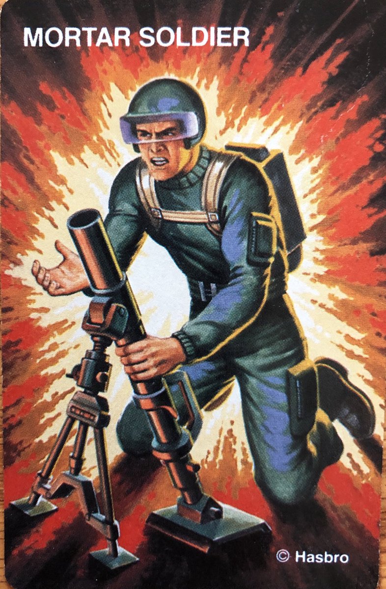 80sForNow's tweet photo. Happy Friday! Here is #ShortFuze, one of the earliest #GiJoe members. I know several folks who had him as their first joe toy. I don’t think I knew anyone who had him as a kid, but he has some cool equipment. Anyone have him back in the day?
Follow me for more toy fun. 👍 https://t.co/ses2IjM3f7