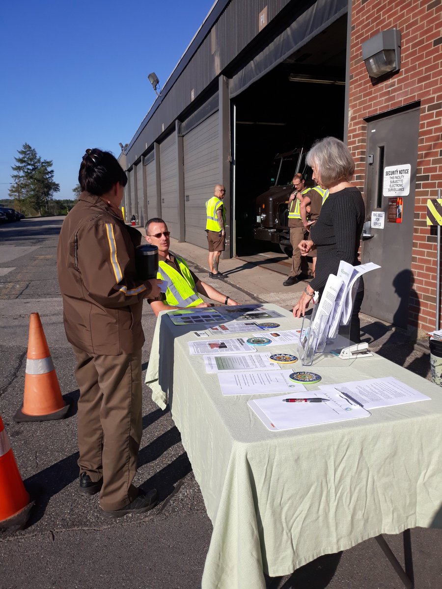Tamera Harriman UPS Dover NH Safety Supervisor tweet media