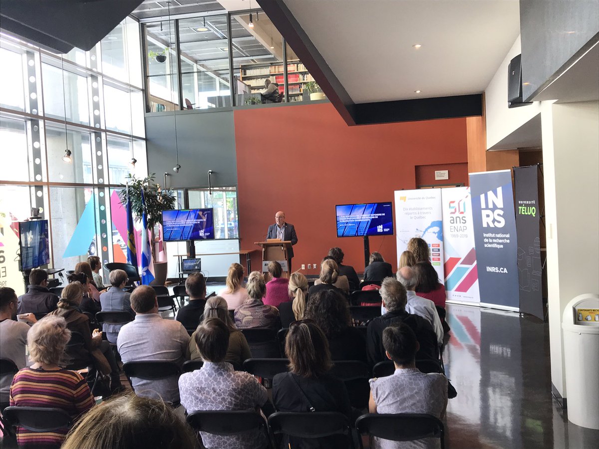 Enap Ca On Twitter Ca Se Passe Maintenant Au Campus De L Enap A Quebec Conference Des Profs Jasmin Raymond Inrs Et De Fanny Tremblay Racicot Enap Belle Initiative Commune Du Reseauuq Inrsciences Teluq