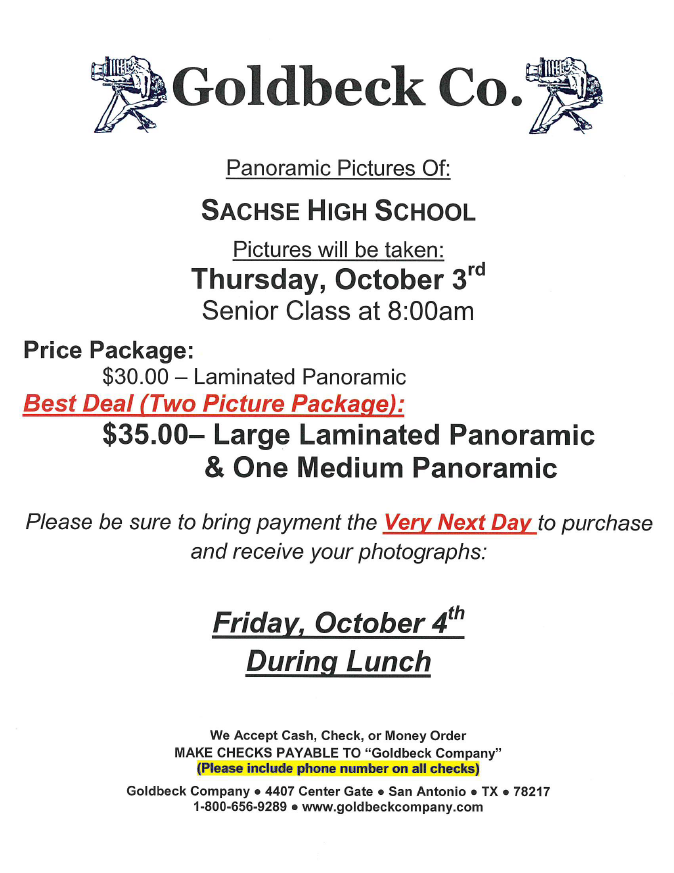 SHS_Mustangs's tweet photo. Senior Class Panoramic on Thursday, Oct. 3 at 8am. https://t.co/Aq8l7qMbgx