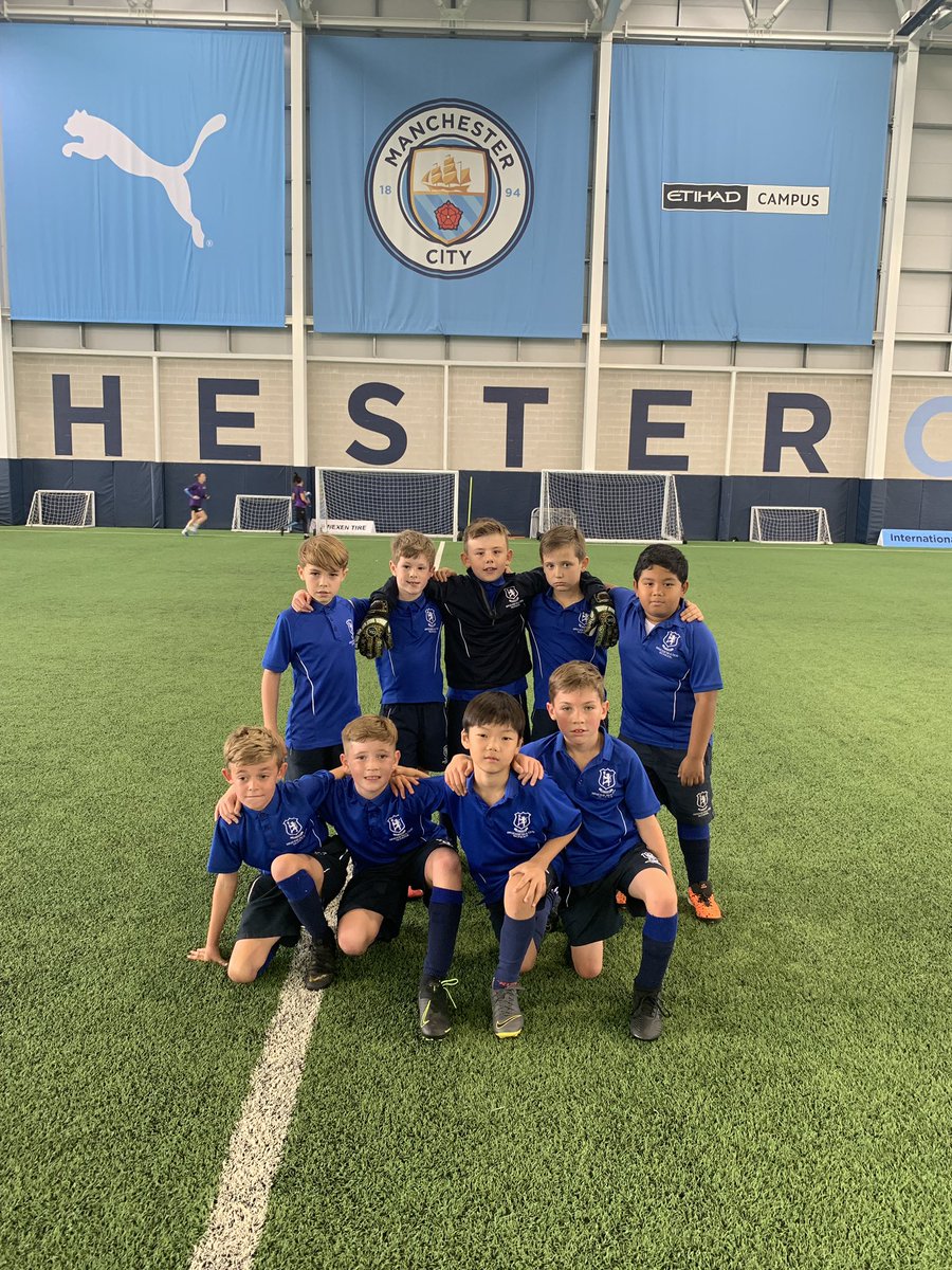 BWSPrep's tweet photo. A superb effort by the U9 team who reached the semi finals of the MCFC tournament today. 20 teams from 19 were took part and Bridgewater eventually went out to Bury Grammar losing 1-0. https://t.co/vJVFHvV4GF