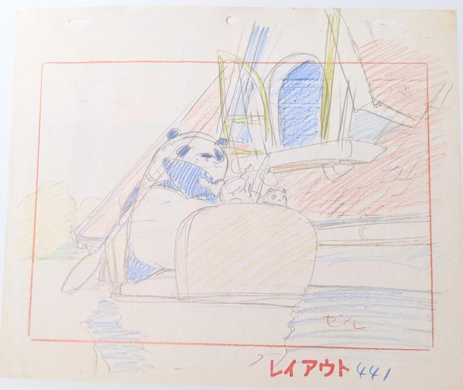 続き） 【パンダコパンダ】 ◇展示されていたのは「雨ふりサーカス」の