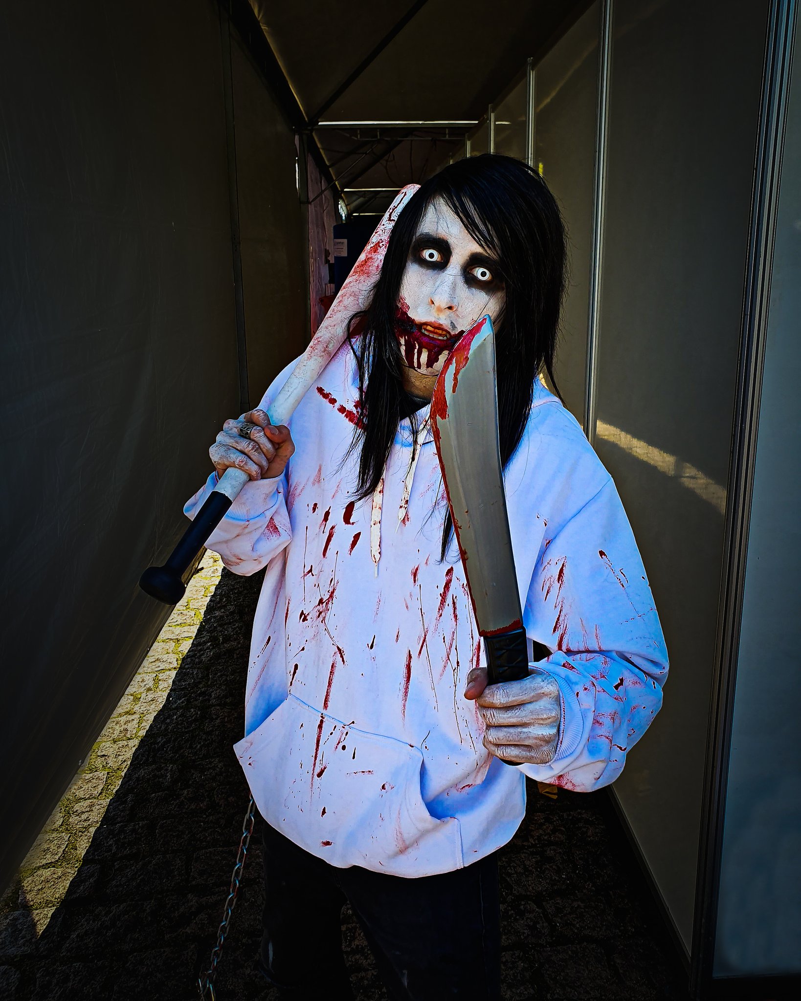 mathyhacu on X: Jeff the Killer Cosplayer: @l4wliet_the_killer