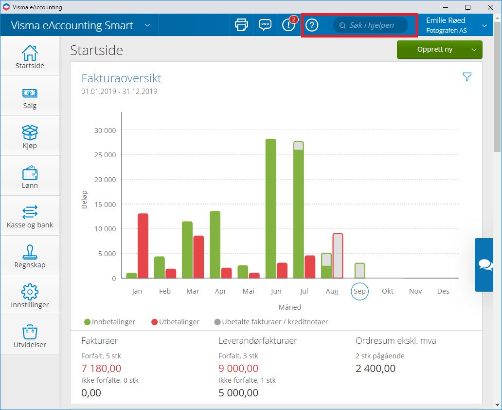 Fredagstips💡 Bruk supportpanelet fra hvor som helst i Visma eAccounting og få relevant informasjon ut i fra siden du er på🔍 Åpnes det for eksempel fra oversikten over produktene du har registrert vil du få generell info knyttet til produkter og vanlige temaer.