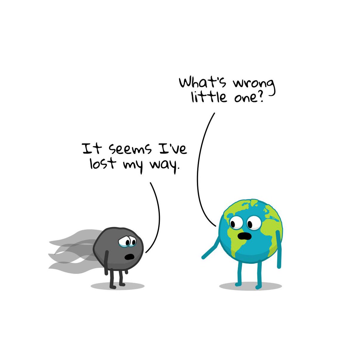Pigtelligent's tweet photo. Little inspiration 👏😊 #sarcasm #webcomic #astronomy https://t.co/uuAjnnBV1c