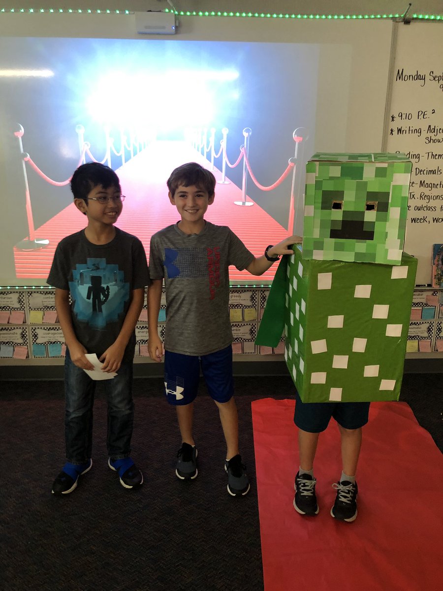 soe4thgrade's tweet photo. Adjective Runway Show!!!
Our 4th graders had top notch descriptive paragraphs. @SOES_Express https://t.co/NMFFPO7YnY