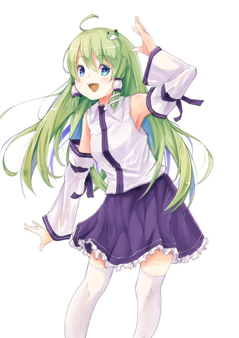 とりあえず過去絵の早苗さんをあげておきます 