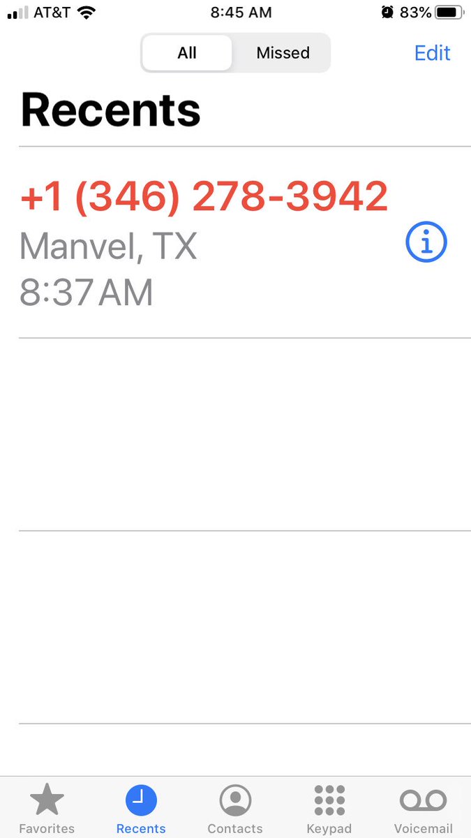 OKRoserock's tweet photo. My 1st #junkcall silenced by iOS 13.1 - thank you @Apple & @shelleridge for the heads up! https://t.co/Fb9t33657B