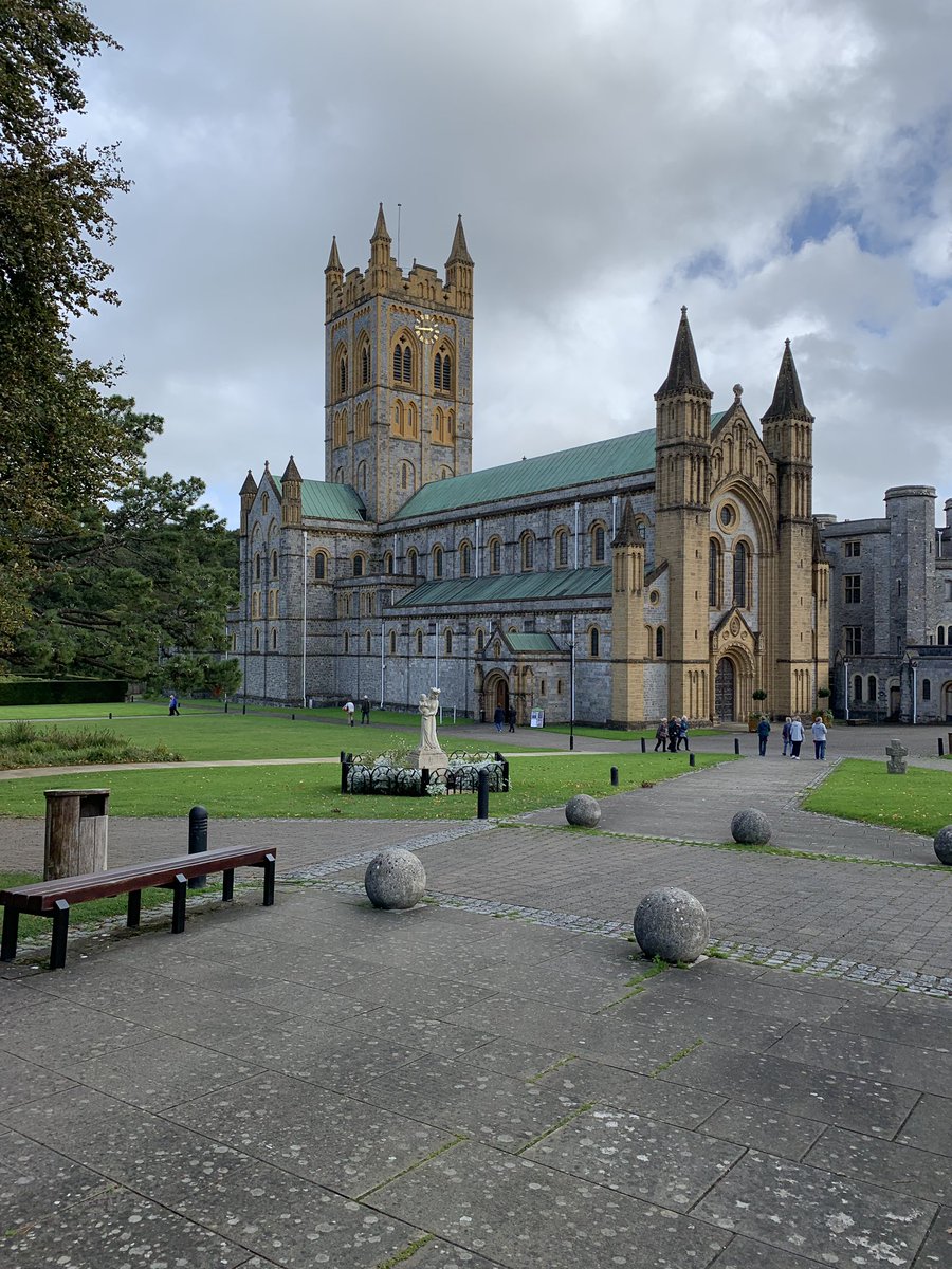 BriscoePR's tweet photo. Awesome place for the BPR #Devon team lunch today - Buckfast Abbey @BuckfastNews #devonteam #devonpragency https://t.co/yrYhanDFMX